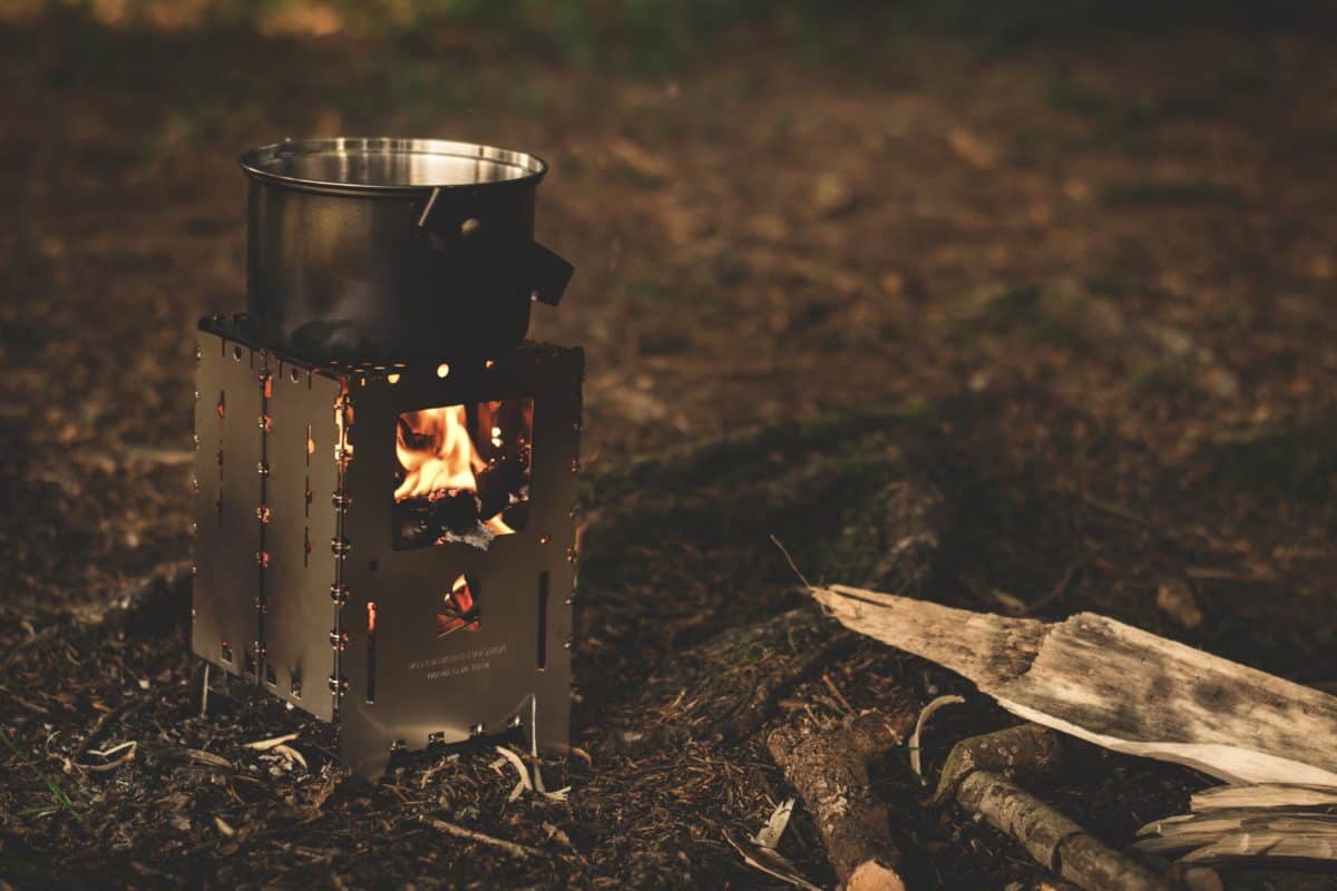 fuego al aire libre, camping, tierra, noche, oscuridad