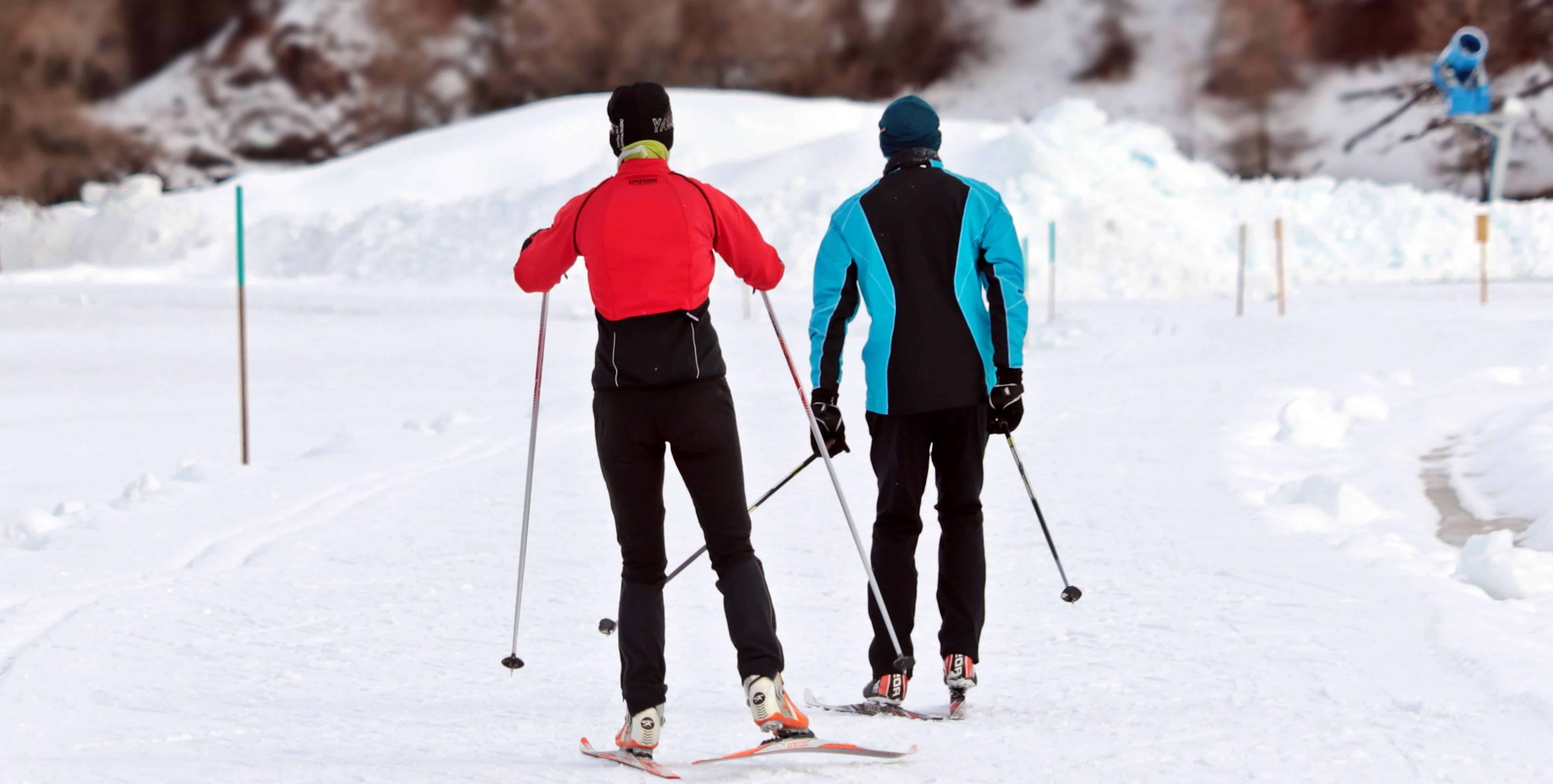Imagen gratis: hombre, esquí de fondo, sonriendo, vertical, gafas de sol,  invierno, frío, nieve, diversión, naturaleza