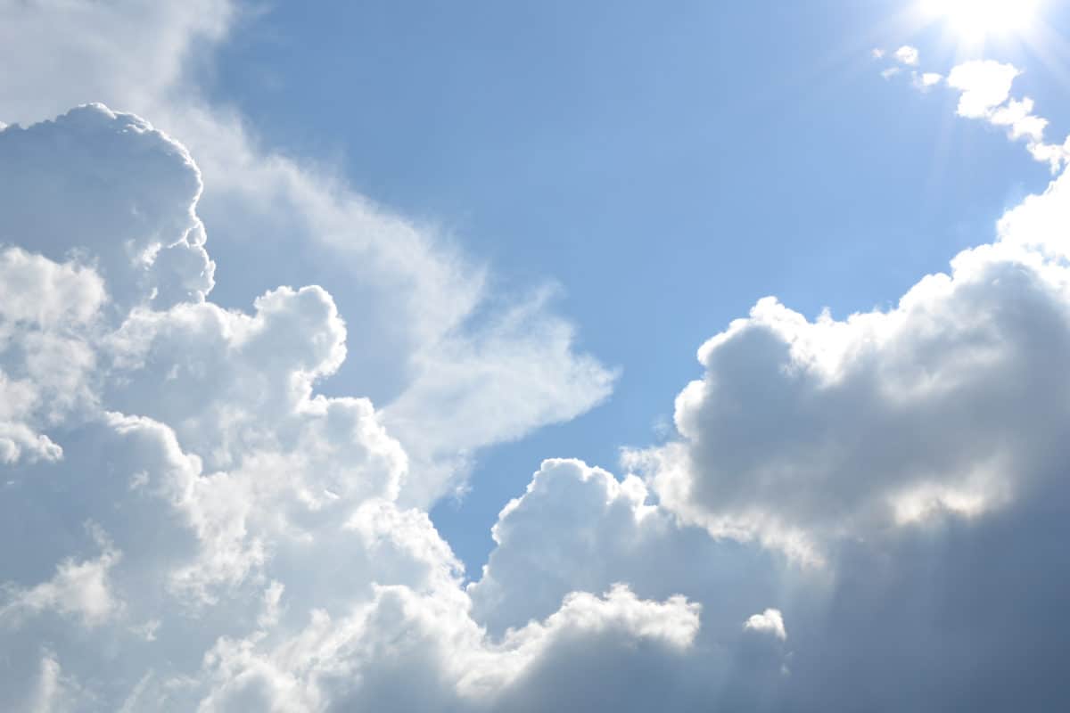 clima, condensação, céu azul, natureza, céu, verão, sol, alta, atmosfera, nublada