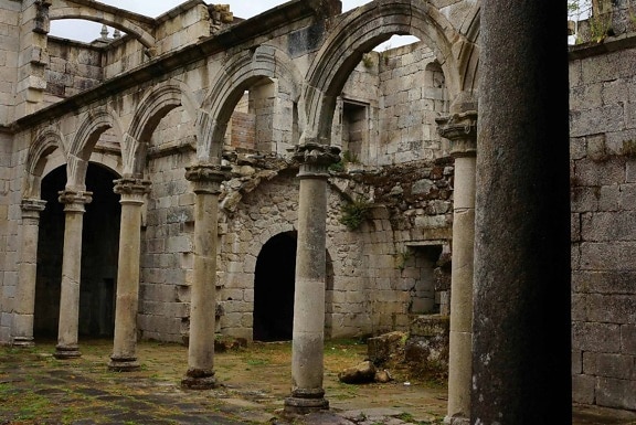 โบราณ เก่าแก่ สถาปัตยกรรม อาราม ซุ้มประตู ป้อม ปราการ โบสถ์