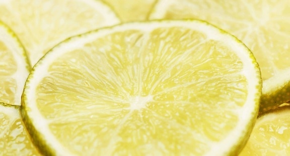 плод, жълт лимон, цитрусови плодове, резен, органичен, храна, витамин