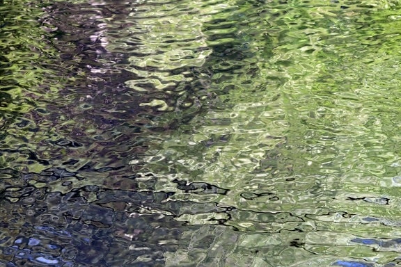 reflectie, patroon, NAT, water, rivier, natuur