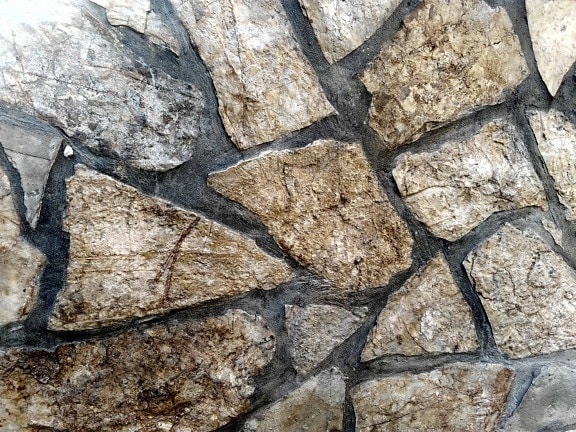 construcción, piedra, viejo, pared de roca, abstracto, textura, patrón