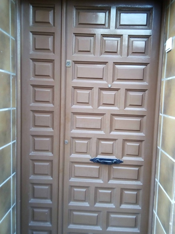 entrada, puerta principal, madera, marrón, diseño, Urban, arquitectura