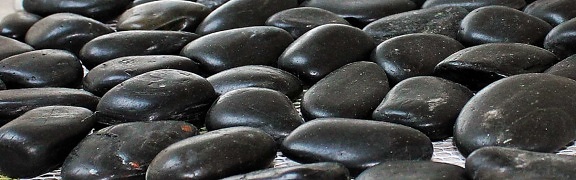 sten, sort, refleksion, tekstur