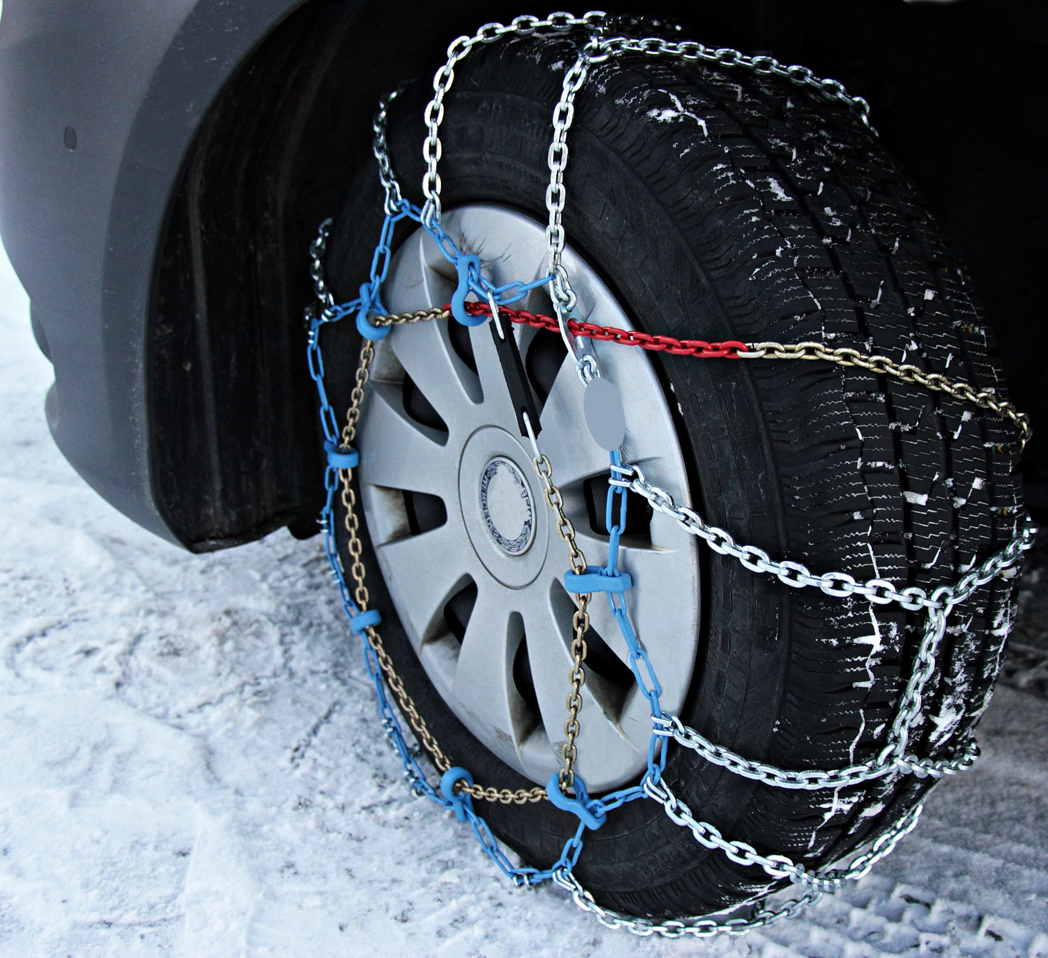Kostenlose Bild: Winter, Rad, Fahrzeug, Auto, Reifen, Kette, Metalware