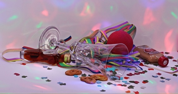 玻璃, 室内, 胶带, 食物, 多彩, 派对, 生日, 蛋糕