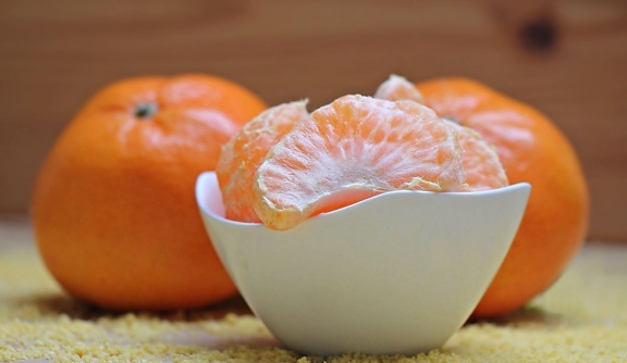 frugt, mad, citrus, mandarin, vitamin, kost