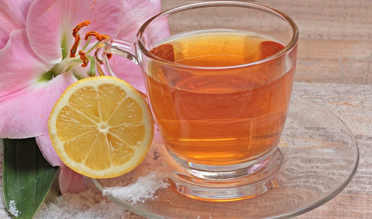 glas, fruit, citroen, drinken, thee, drank, Citrus, koud, vloeibaar