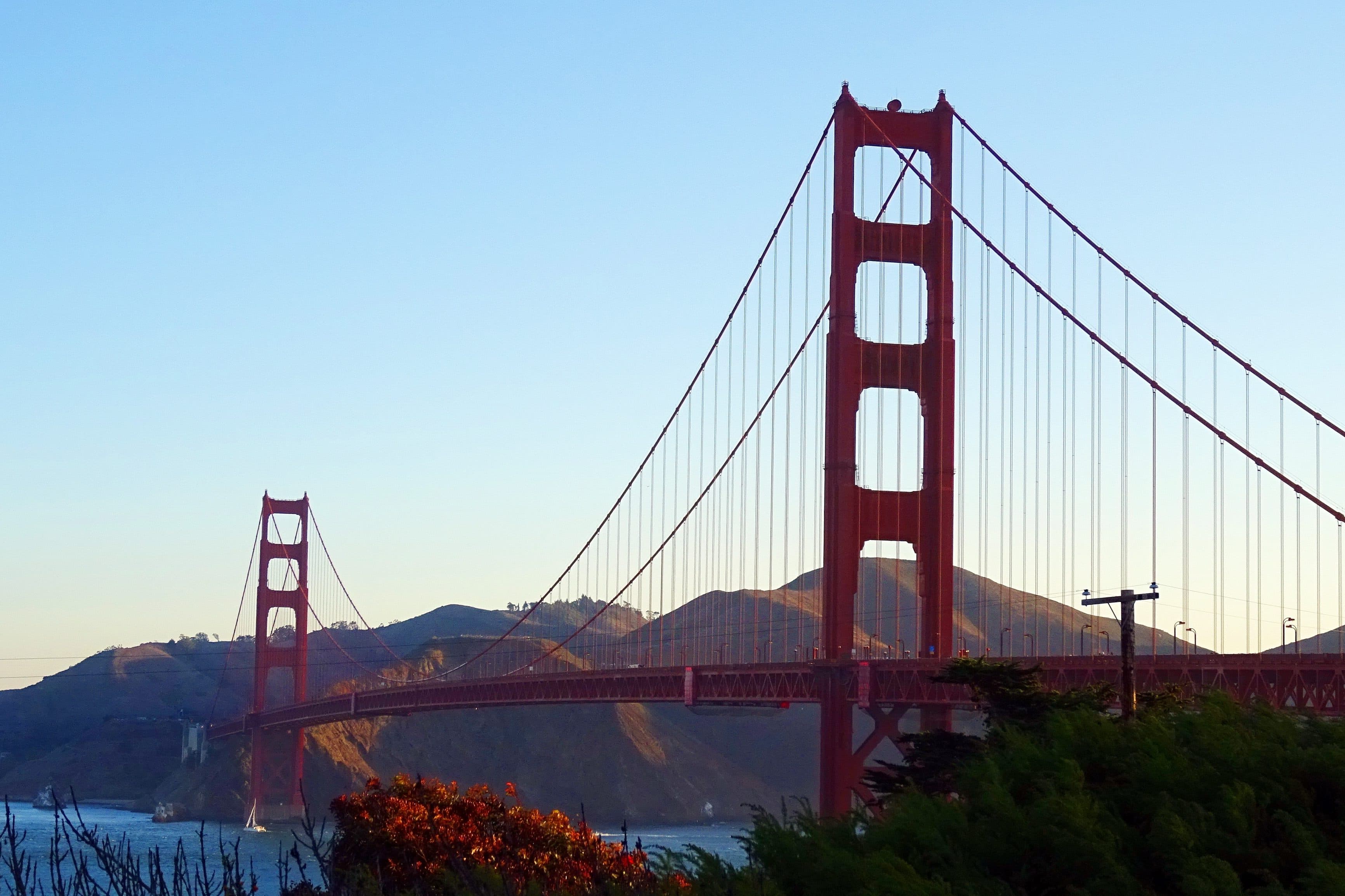 Comiendo es suficiente distancia Imagen gratis: agua, Sky, San Francisco, puente colgante, arquitectura,  estructura