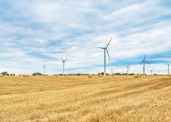 electricity, agriculture, blue sky, invention, environment, windmill, energy, wind, turbine