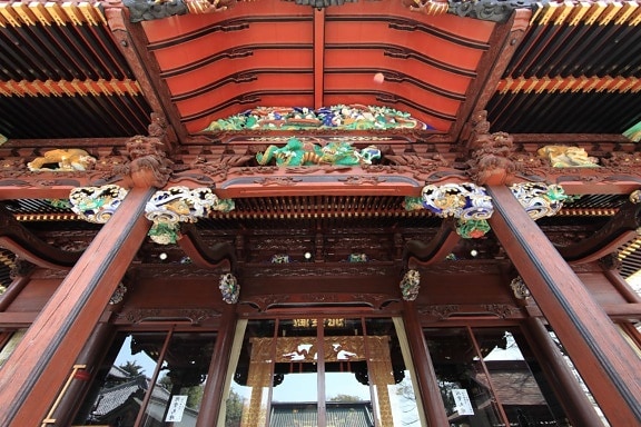 architecture, temple, exterior, Asia, window, temple, roof
