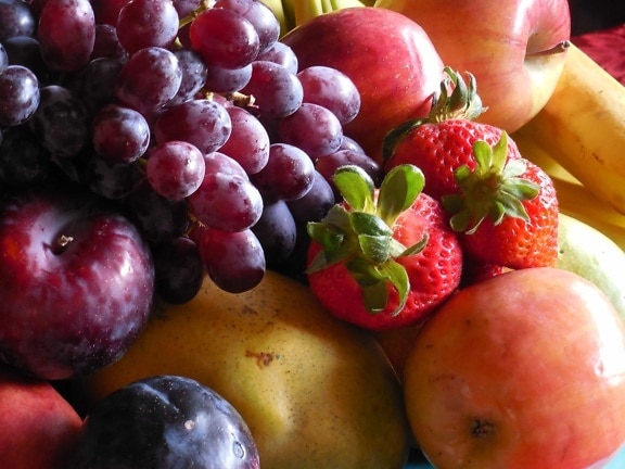 nutrición, alimento, manzana, fruta, deliciosa, baya, vitamina
