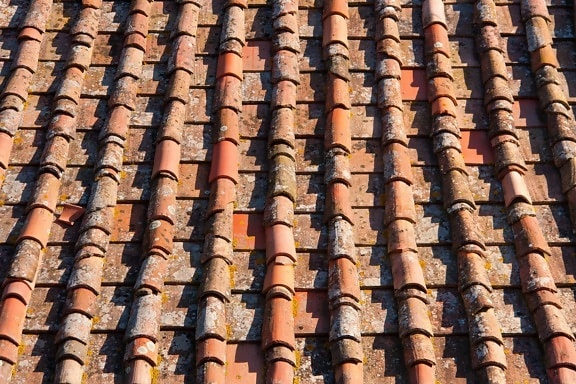 texture, old, architecture, rooftop, tile, roof, material