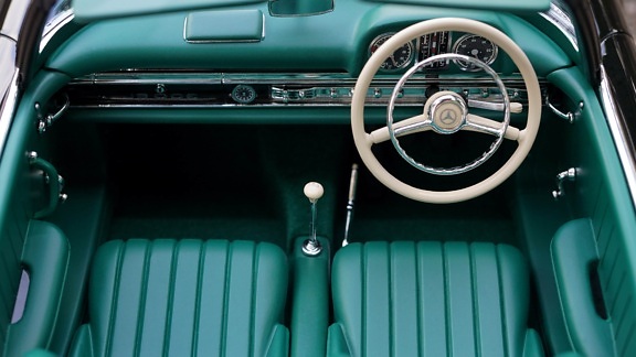 classic car, chrome, vehicle, dashboard, drive, auto, automobile