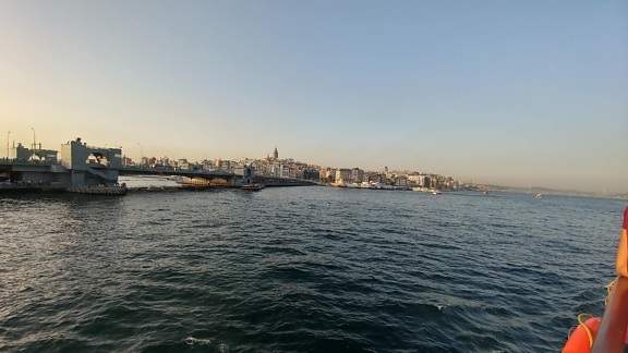 sjø, cruiseskip, Istanbul, Asia, havn, watercraft, vann, turisme, kjøretøy, hav, himmel