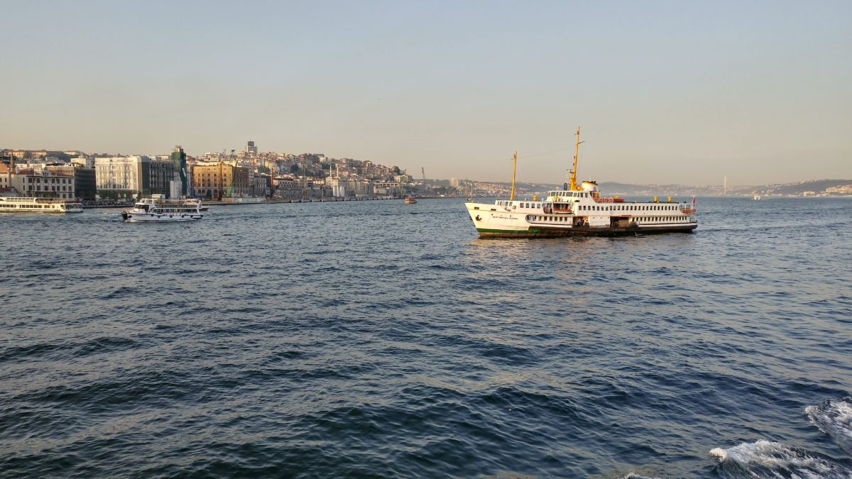 Стамбул, корабль, водный транспорт, гавань, паром, вода, море, буксир, океан
