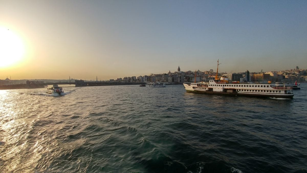 watercraft, veículo, navio, Istambul, curso, mar, água, barco, céu, ao ar livre