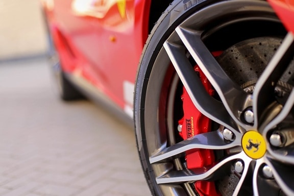 red Porsche 911, wheel, vehicle, car rim, race, luxury, tire