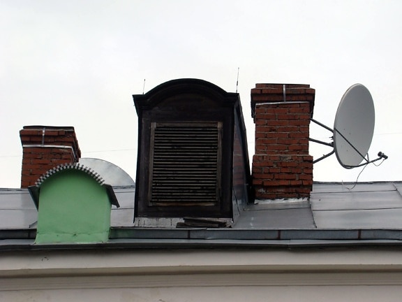 烟囱, 建筑, 户外, 屋顶, 外部