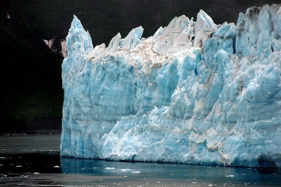 Arktinen, jäädytetty, lumi, jäävuori, jäätikkö, vesi, talvi, kylmä, jää