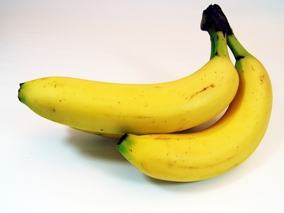 ovocie, žltý banán, jedlo, výživa, organické, jedlo, vegetariánska