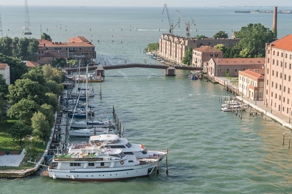 Venedig Italien, Boot, Wasser, Wasserfahrzeug, Meer, Meer, Yachthafen, Schiff, Hafen