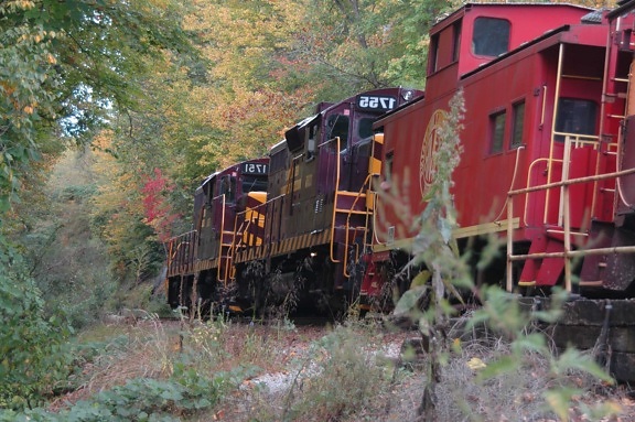 cargo train, railway, wagon, steam engine, vehicle, engine, old train, locomotive, transportation