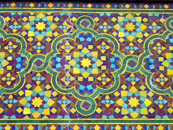 mosaico, Arabesque, Sumário, textura, ilustração, arte, projeto, teste padrão