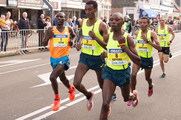 mästerskapet, Marathon, fot ras, idrottsman nen, idrott, lopp, löpare, konkurrens
