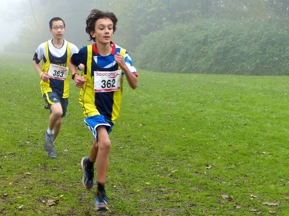 dječak, dječaci, maraton, atleta, natjecanje, osoba, sportski, trkač