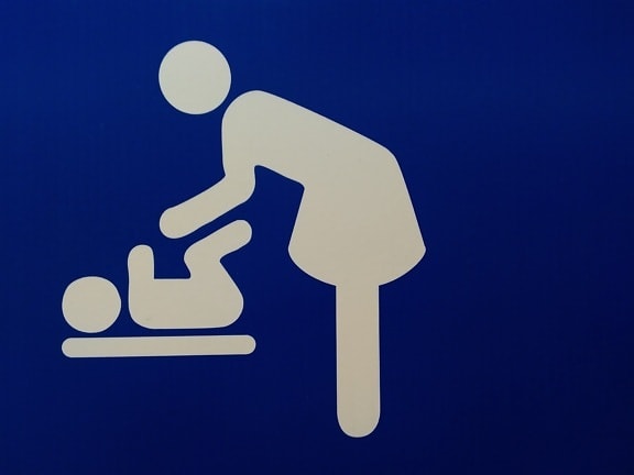 dziecko, urlop macierzyński, matka, znak, obraz, ilustracja, komunikacja, informacje