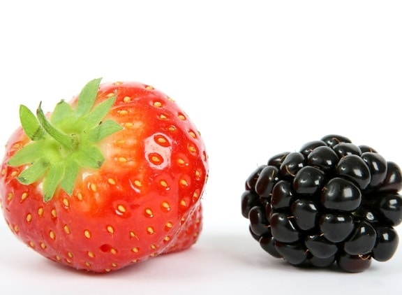 水果, 草莓, 甜, 浆果, 黑莓, 美味, 餐饮, 甜点