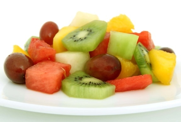 sitrus, salat, mat, frukt, diett, ernæring, Kiwi, deilig