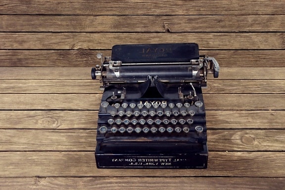 kirjoituskone, vuosikerta, näppäimistö, laitteen, retro, antiikki, vanha, nostalgia