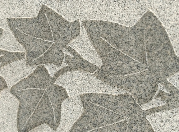 marmer, batu, dinding batu, batu, tekstur, mosaik, daun, permukaan