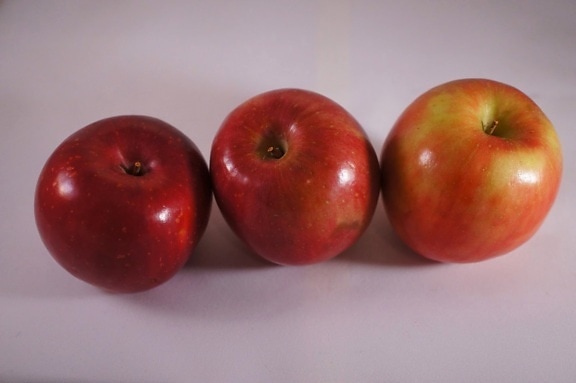 kolme, hedelmät, maatalous, antioksidantti, omena, omenat, kalori, herkullinen