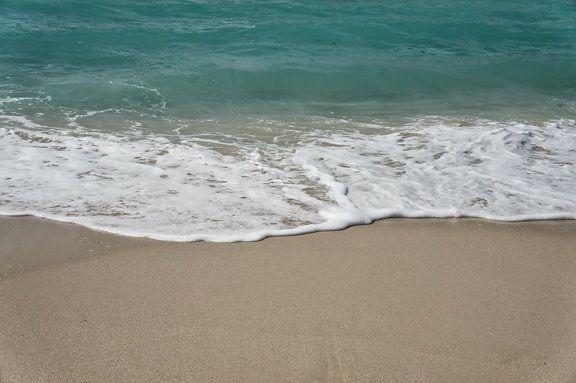 sand, havet, våg, hav, skum, vatten, surfing, resor