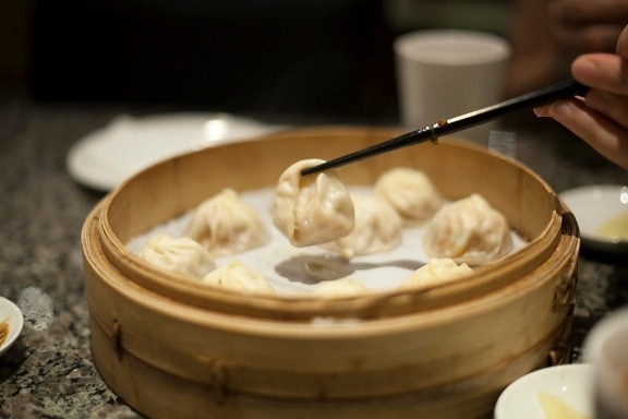 kineski, rezanci, jogurt, jelo, obrok, zdjela, hrana, tradicionalno