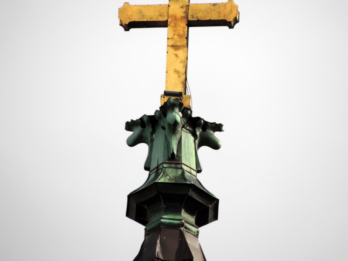 religion, Croix, sculpture, statue de, symbole, art, voyage, Église