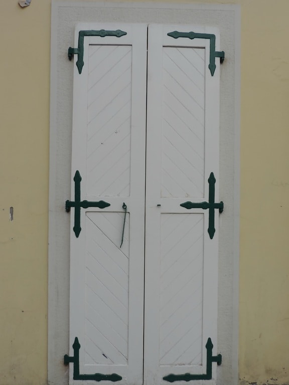 přední dveře, Brána, dveře, uzávěr, staré, dveře, dřevo, dům