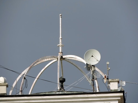 радар, антена, Безжичен, технология, сателит, приемник, кула, телекомуникационни