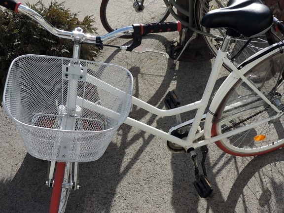 koleso, sedadlo, bicyklov, zariadenie, bicykel, pouličné, staré, Vybavenie