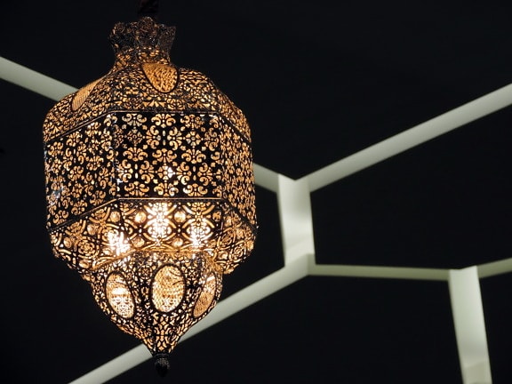 Арабеск, Барок, лампа, електрическа крушка, лукс, ретро, интериорен дизайн, изкуство