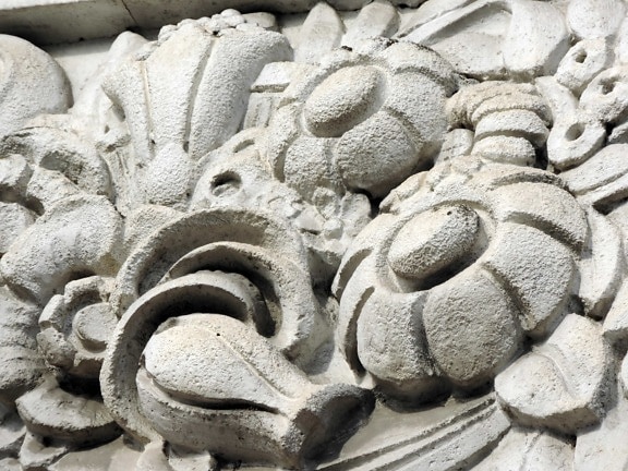 Barock, Detail, Relief, Skulptur, Stein, Textur, Nahansicht, Muster