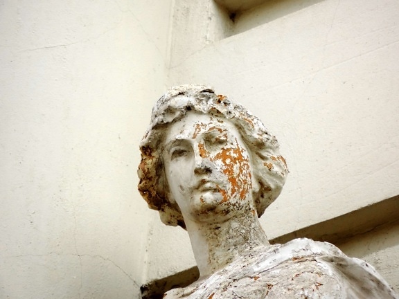 barroco, busto, cara, Patrimonio, vertical, sculpin, escultura, estatua de