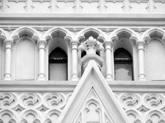 μπαρόκ, μαύρο και άσπρο, κληρονομιά, μονόχρωμη, θρησκεία, Καθεδρικός Ναός, αρχιτεκτονική, κτίριο