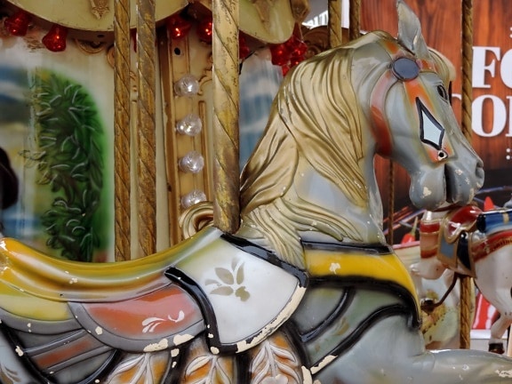 toy, carousel, mechanism, ride, carnival, traditional, festival, celebration
