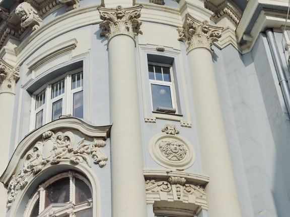 baroque, façade, héraldique, patrimoine, fenetres, Création de, architecture, Ville