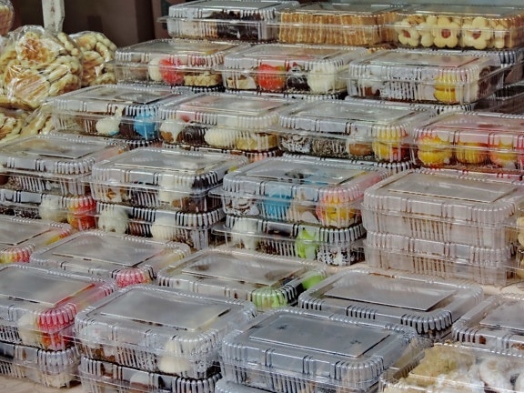 Keks, Cookies, Paket, Plastiktüte, Shop, Supermarkt, Marktplatz, Markt